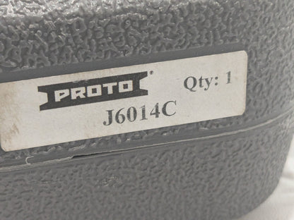 Proto 1/2" Drive Micrometer Torque Wrench w/Certificate 50 to 250 Ft/Lb J6014C