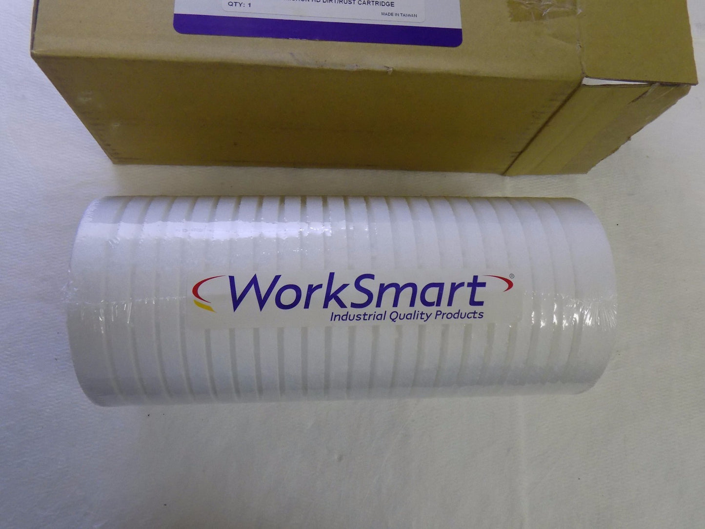 WorkSmart 25 Micron Polypropylene Cartridge Filter 4-3/8"OD x 9-7/8" W