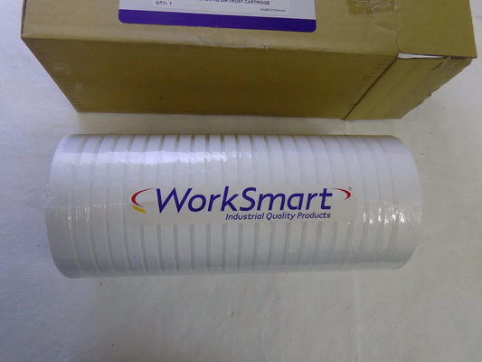WorkSmart 25 Micron Polypropylene Cartridge Filter 4-3/8"OD x 9-7/8" W