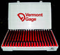 VERMONTGAGE broken case Class ZZ Plug Gage Set 0.917-1" Range 84 Pc 901201000