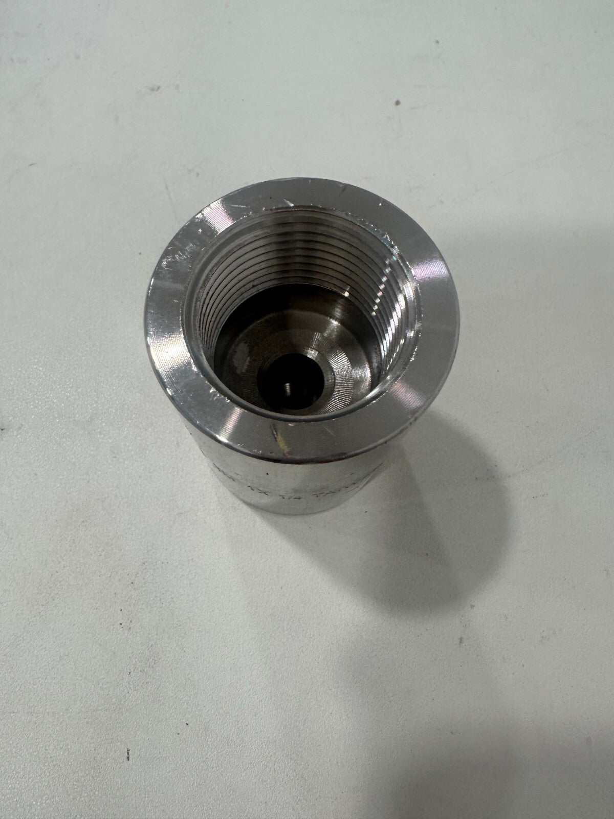MERIT BRASS Pipe Reducer: 1 x 1/4" Fitting, 316&316L Stainless Steel 3612D-1604