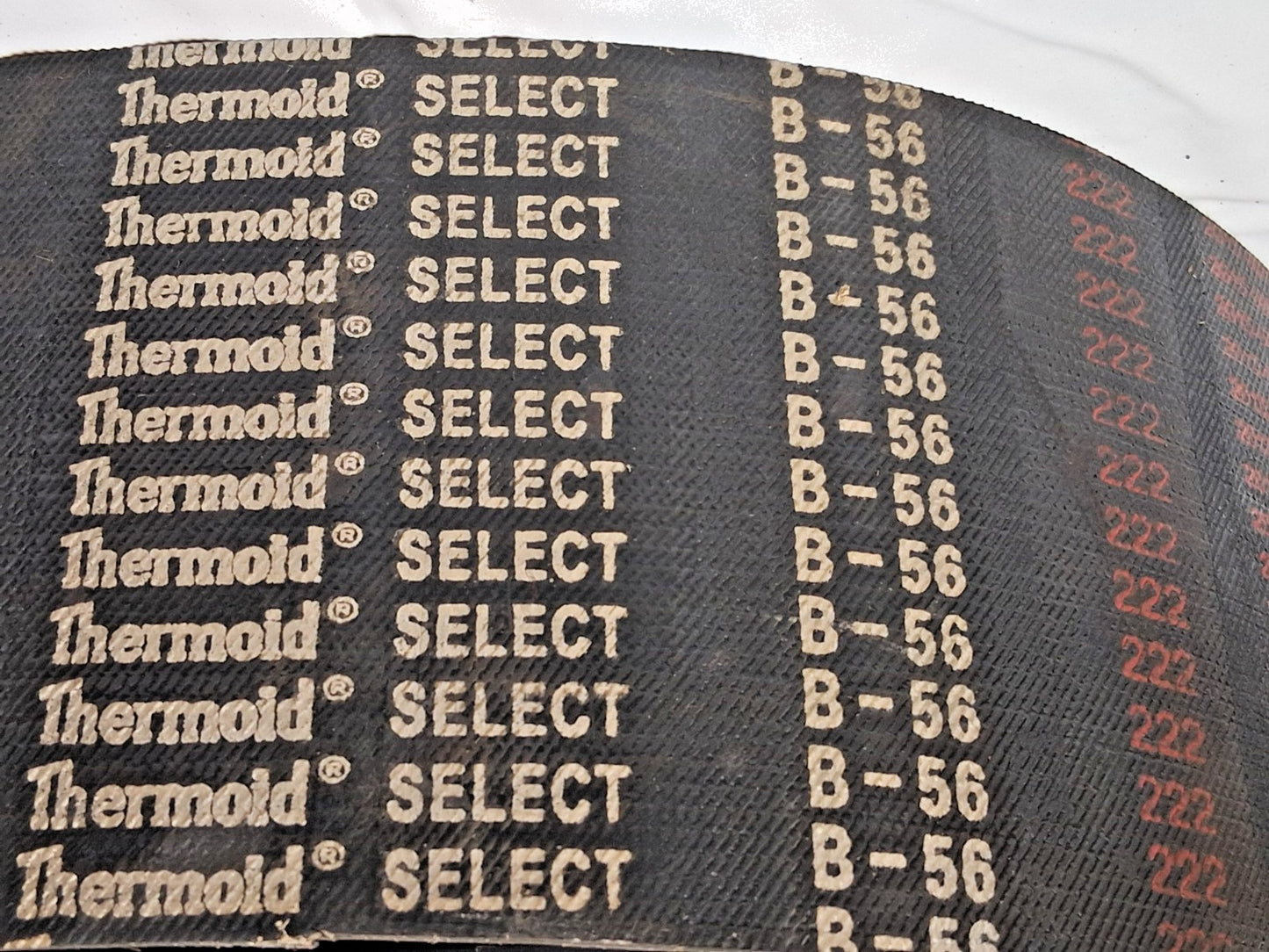 Thermoid B Section Banded V-Belt 59in OC 5 Band B056/5SEL