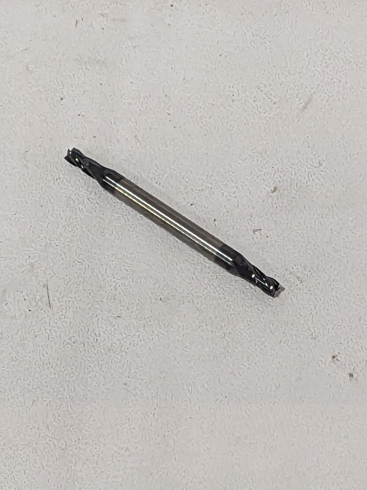 Niagara Double Ended Square End Mill 3/32X1/8X3/16X1-1/2 Qty 2 N89837