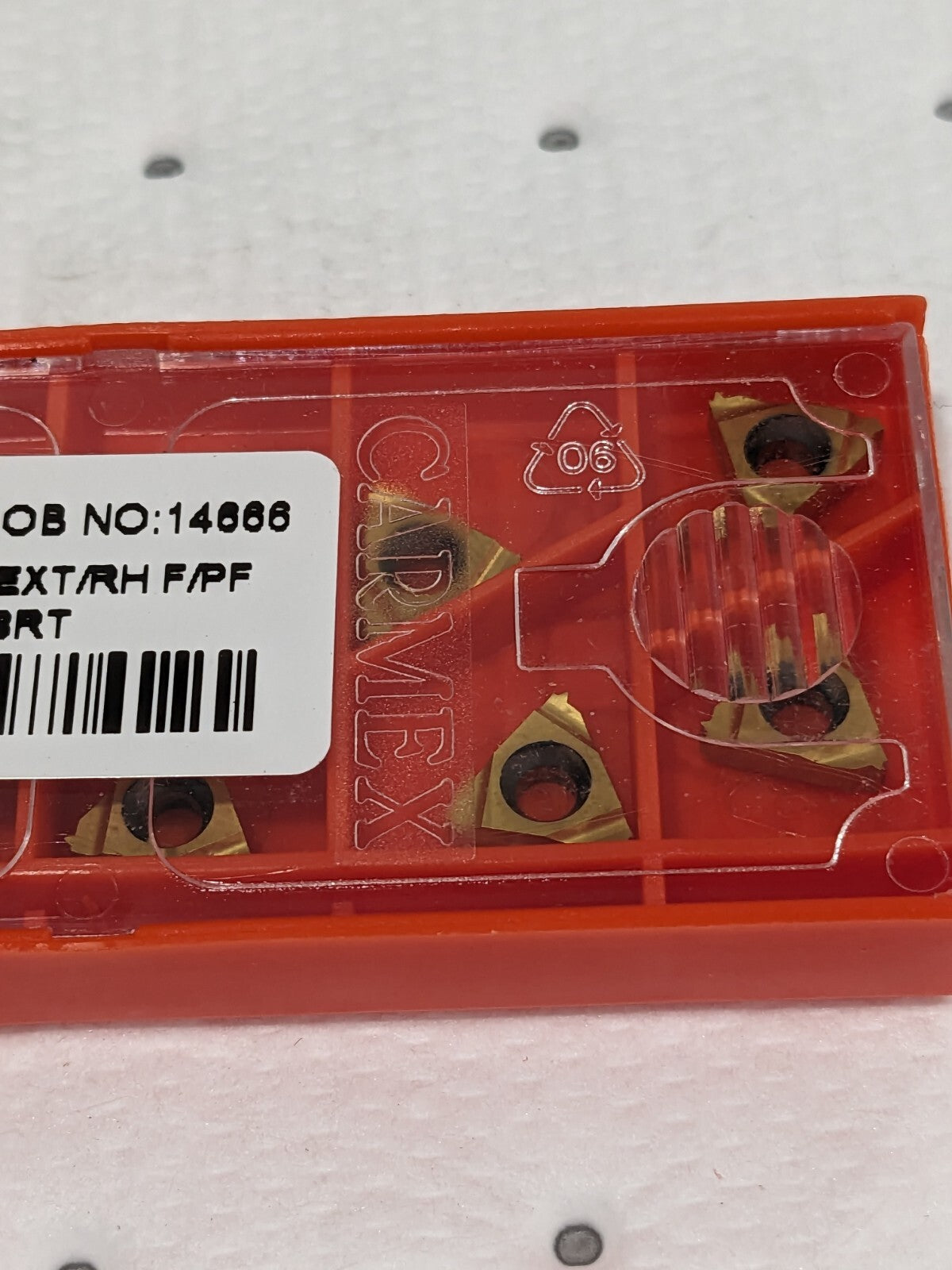 Carmex Threading Insert 1/4-36 UN TIC EXT/RH F/PF Qty 10 09071262877