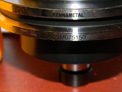Kennametal 5/64"-1 x 3.263" x 2.360" CNC Collet Chuck Holder CV50