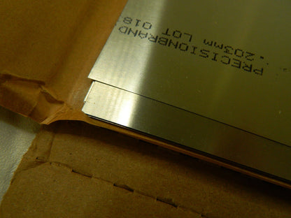 Shim Stock: 0.008'' Thick, 18'' Long, 10pk 1008/1010 Low Car
