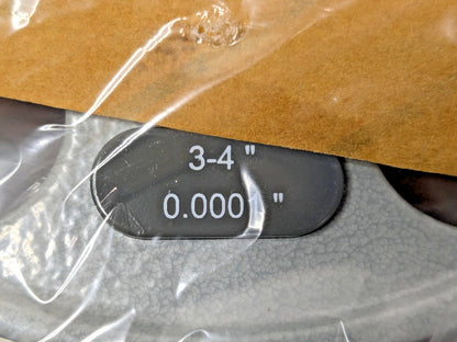 SPI Mechanical Outside Micrometer 3"-4" Range 0.0001" Graduation