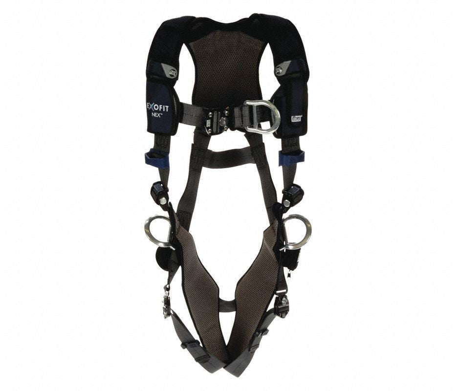 3M Fall Protection Harnesses 420 Lb Vest & Dual Lock Quick Connect Style 1140122