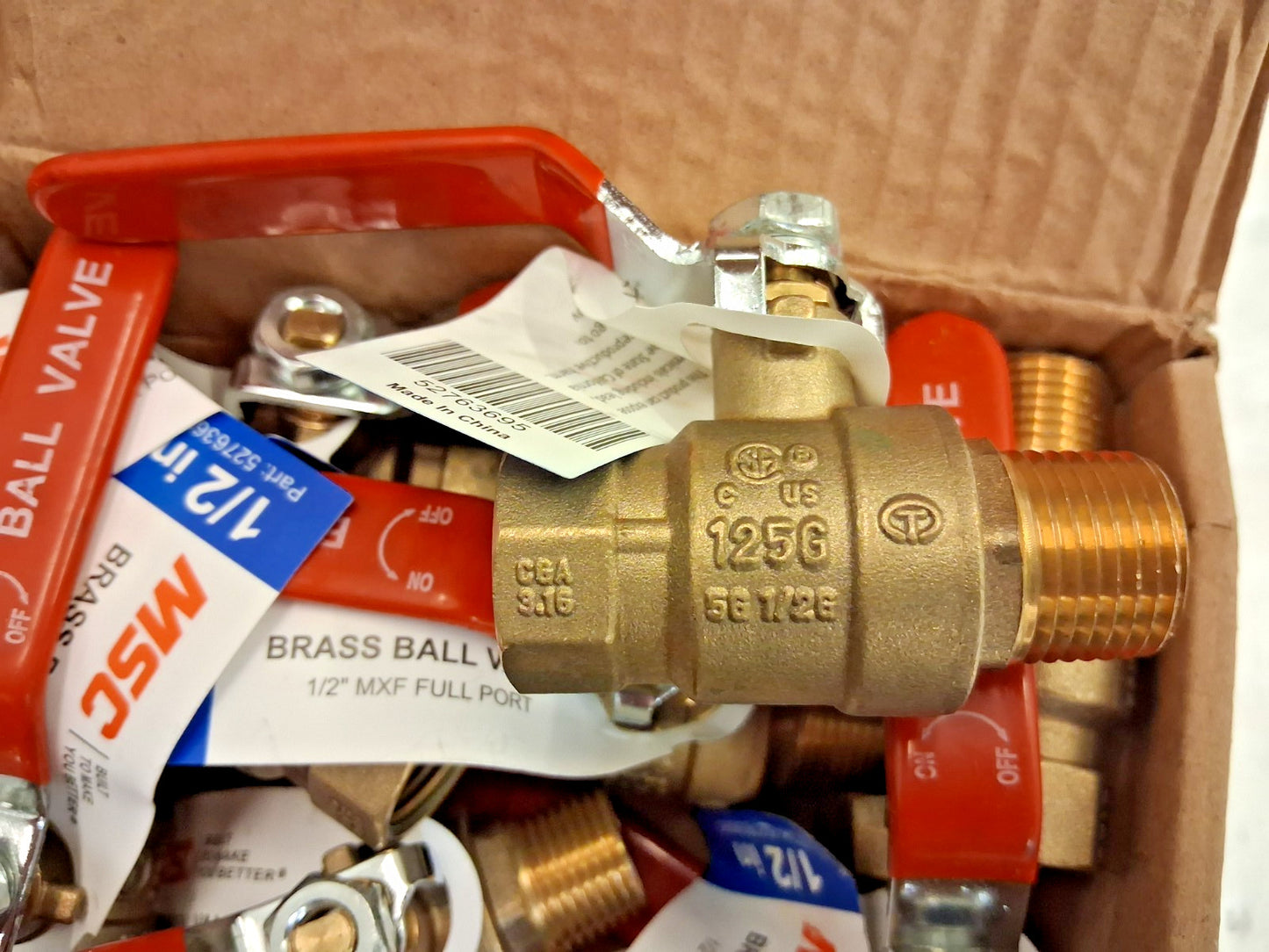 Pro Full Port Manual Ball Valves QTY10 1/2" Pipe Full Port TXMN050