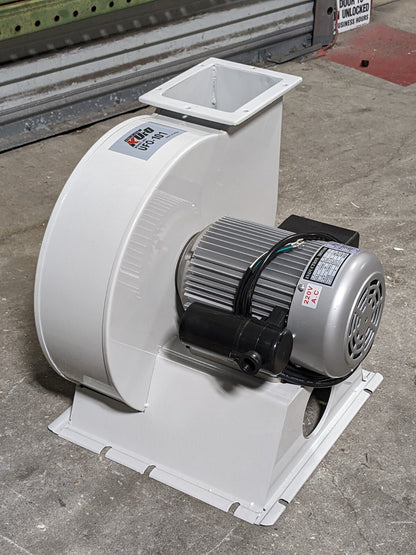 Kufo UFO-101 Portable Vertical Bag Dust Collector 1224 CFM Max 2 HP 220v 1 Ph