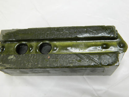H & R Soft Lathe Chuck Jaw: Serrated 2OAW, 2OAH, 6-1/4OAL Qty 2 HR-112-2.0-OP