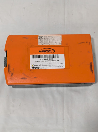 Hertel Jobber Length Drill Bit Set 29 Pc, #60 to #1, 1/16 to 1/2", 135º 74129453