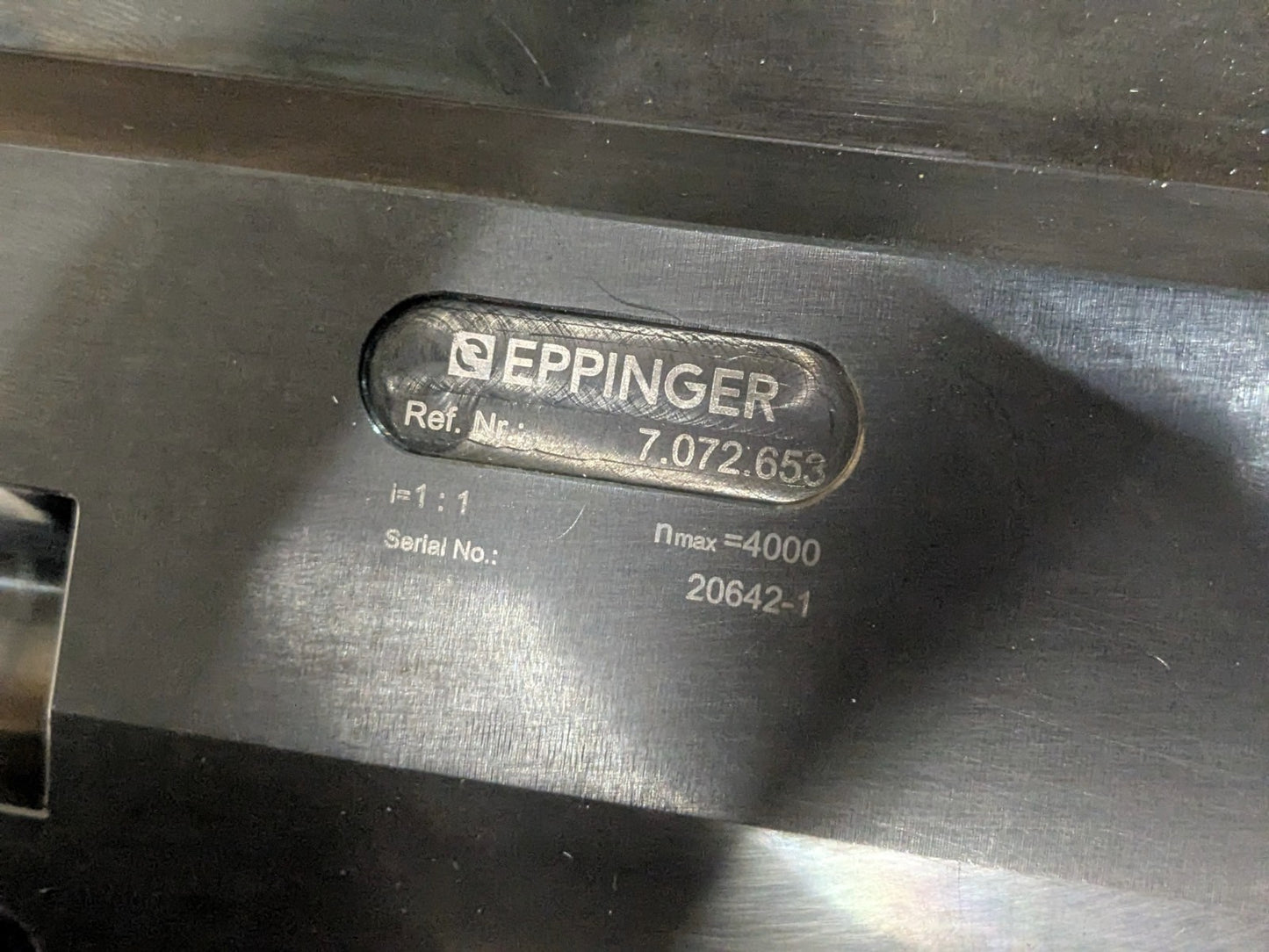 Eppinger CAT40 Angular Quick-Change Drilling / Milling Head Collet Chuck 1075070