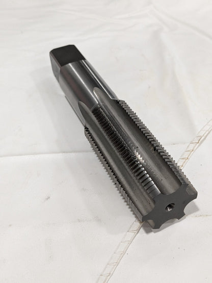HERTEL Tap 1-1/4-12, 6 Flute, HSS Bright Finish 02384501