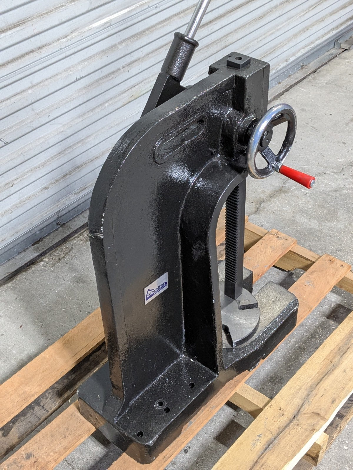 Gibraltar Heavy Duty Arbor Press 3 Ton Max. Pressure 12" Stroke 1-1/4" Ram