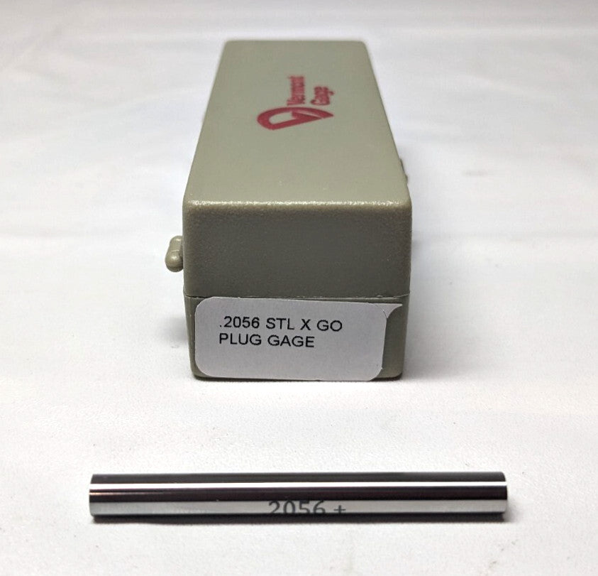 VERMONT GAGE Class X Plus Pin Gage 0.2056" Dia  2" Long  141120560