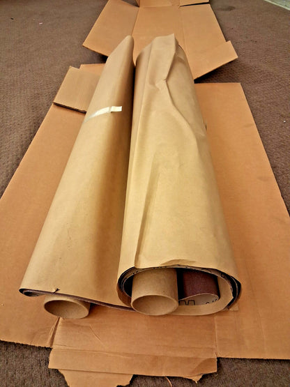 3M Abrasive Belts 37" Wide 75" OAL 80 Grit QTY2 7100231493
