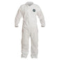 DUPONT Coverall Liquid & Splash Protection Sz XL Qty 25 PB125SWHXL002500