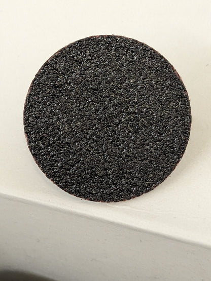 TRU-MAXX Quick-Change Disc100pk: TR, 1" Dia, 60 Grit, Aluminum Oxide 69957323688
