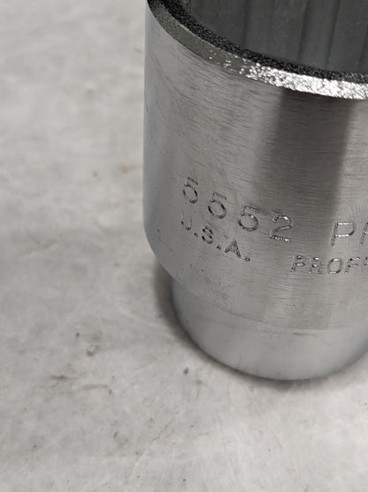 PROTO Hand Socket: 1-5/8" Socket, 12-Point Chrome-Plated J5552