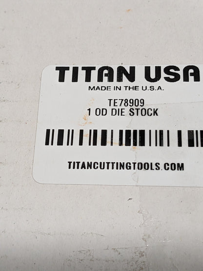 TITAN USA Die Stocks; Die Shape Compatibility: Round TE78909