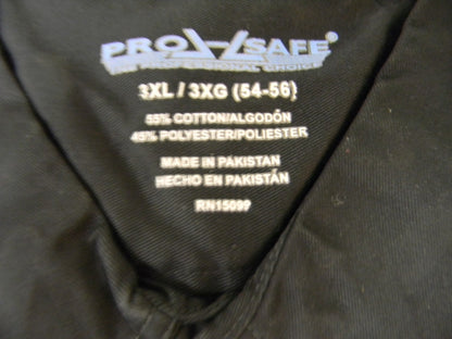Pro-Safe SZ 3XL Navy Blue Long Sleeve Button Down Shirt QTY 2 62629530