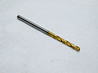 Cleveland Coolant Jobber Length Drill Powder Metal TiN 13/64"D 140º 2FL C16342