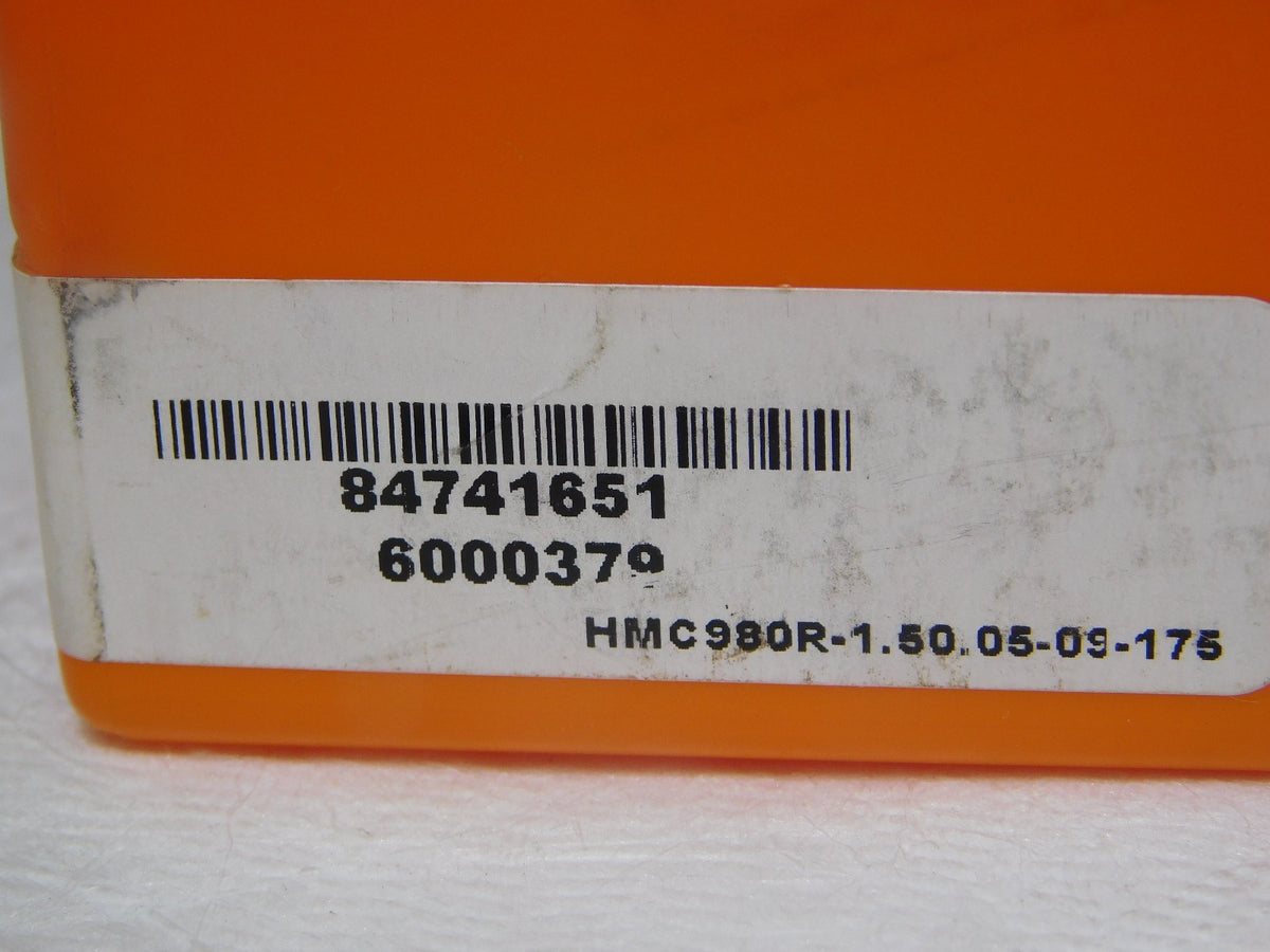 Hertel Indexible Sq Shoulder Face Mill 1-1/2 Dia 1-3/4L HMC980R-1.50.05-09-175