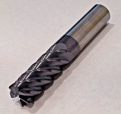 Accupro Corner Radius End Mill 1/2" Dia 1-1/4" LOC Carbide 65849010