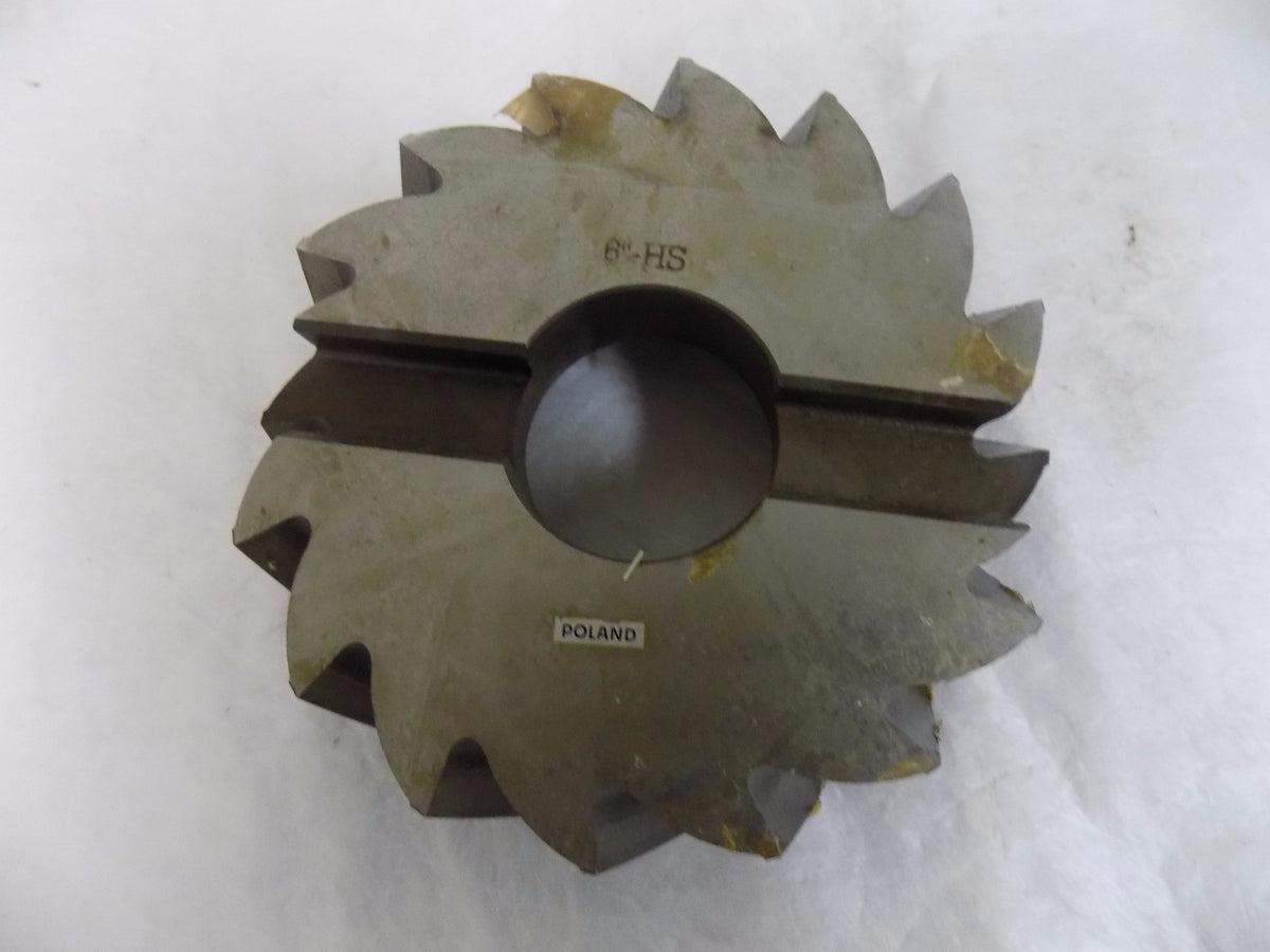 Keo #09620 6" x 2-1/4" x 2" Arbor Cut 16-Teeth HSS Left Hand Shel