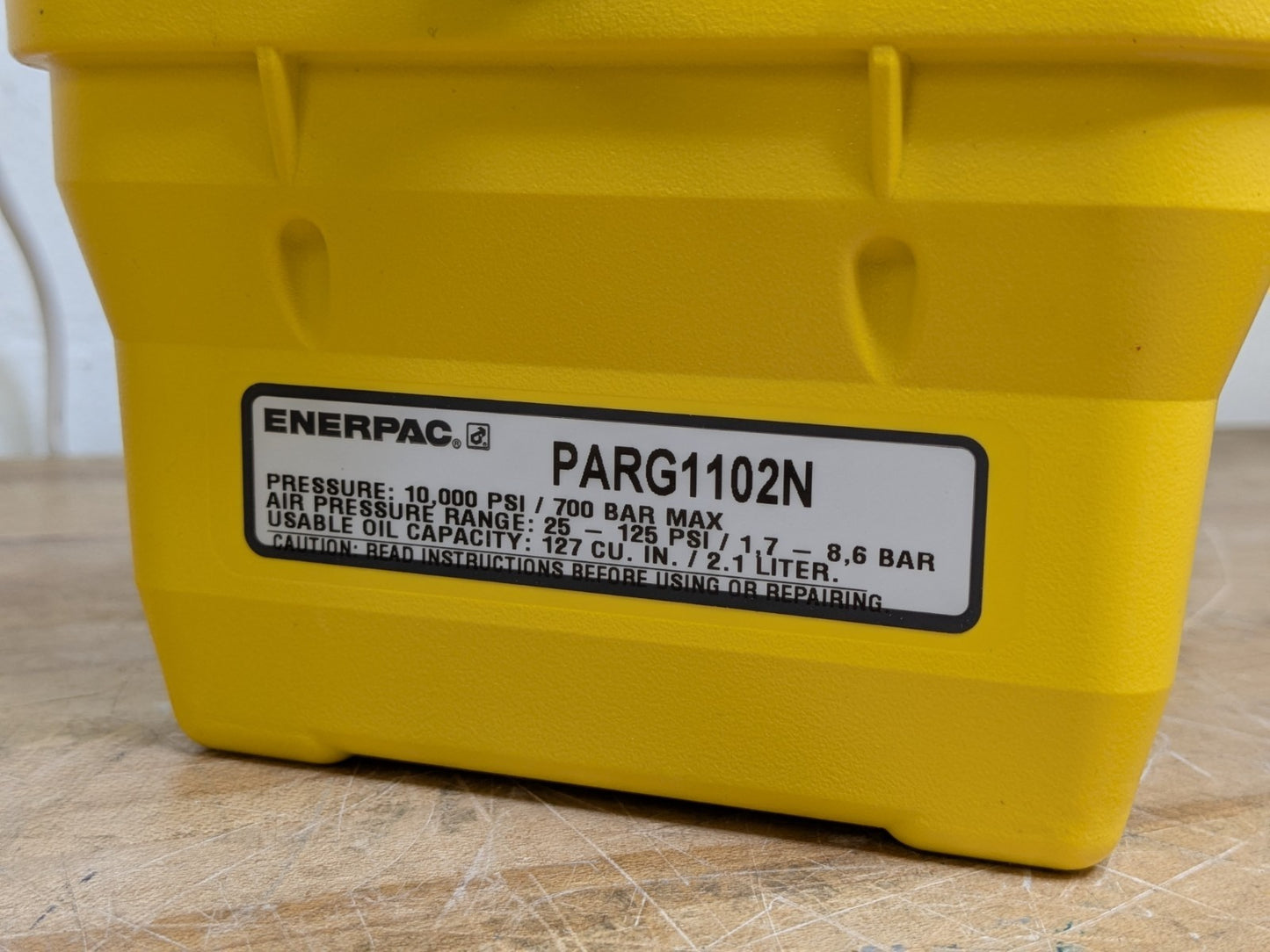 Enerpac Air Hydraulic Pump for Single Acting Cylinders PARG1102N Parts / Repair