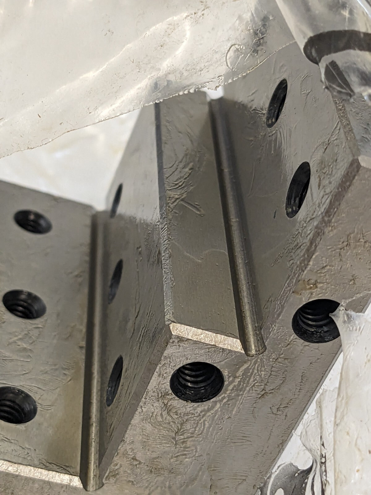 SPI 3" Wide 3" Deep 3" High Steel Precision-Ground Angle Plate 63-372-7
