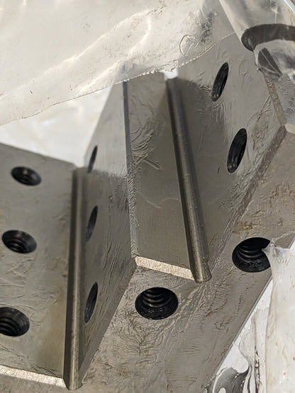 SPI 3" Wide 3" Deep 3" High Steel Precision-Ground Angle Plate 63-372-7