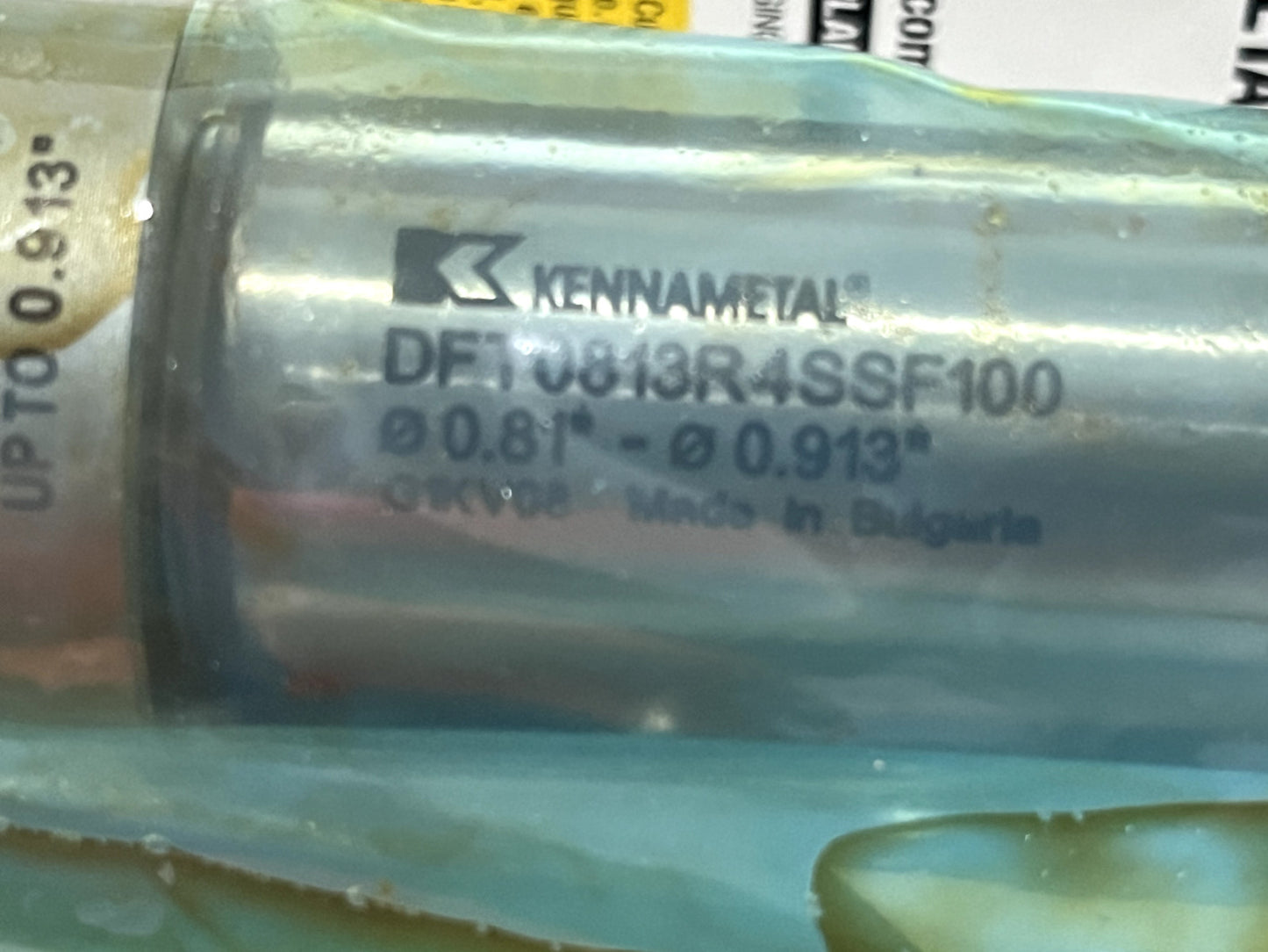 KENNAMETAL 3-1/4" Max Drill Depth 4xD, 13/16" Diam Indexable Insert Drill 152213