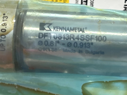 KENNAMETAL 3-1/4" Max Drill Depth 4xD, 13/16" Diam Indexable Insert Drill 152213