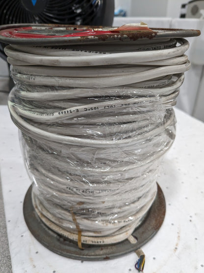 Carol Cable Co. White General Wire 105C, 20 AWG, Approx. 250' 05481