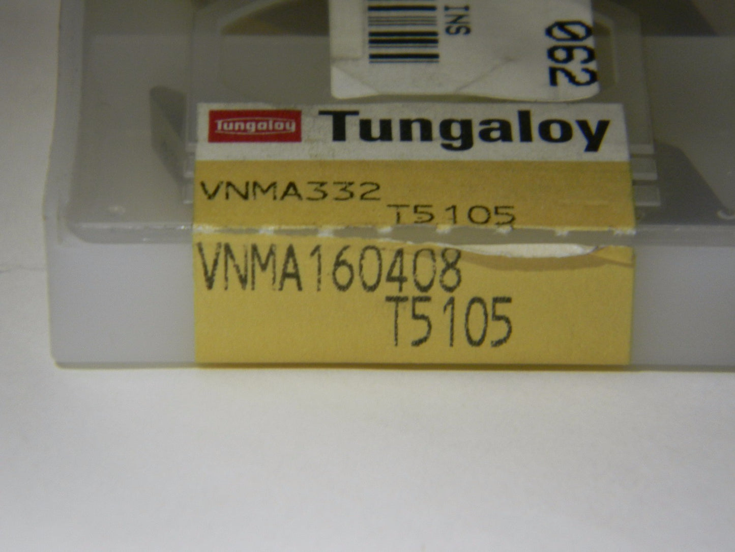 Tungaloy VNMA332 Grade T5105 Carbide Turning Insert QTY 10   06850340