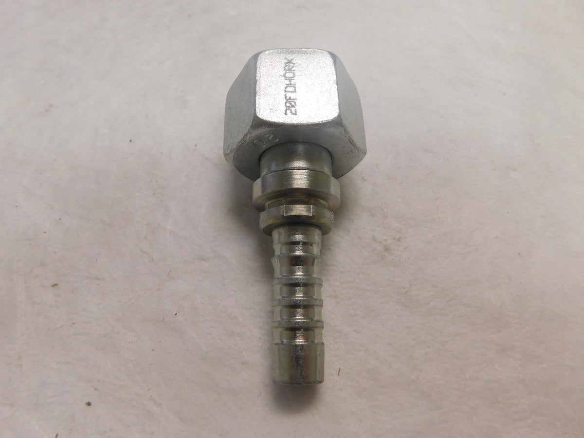 Gates GlobalSpiral Female DIN 24º Cone Swivel W/O-Ring 8GS-20FDHORX