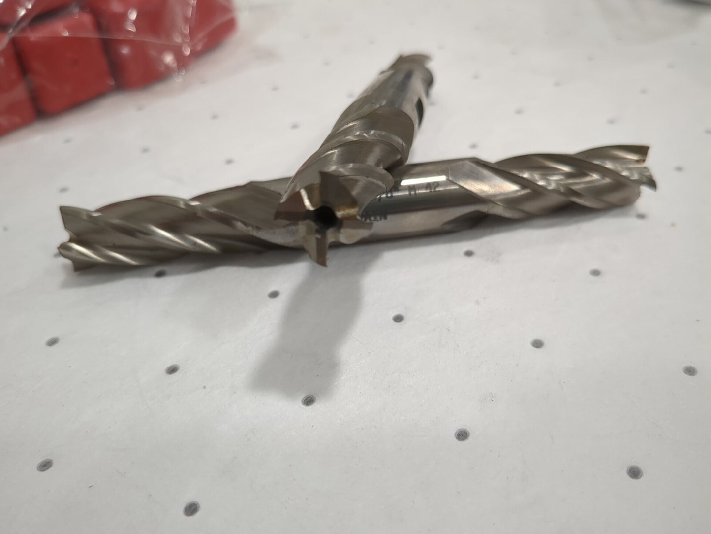 Amtos 2pk double end mill 9/16"X5/8" M-42 4FL 5-427-46