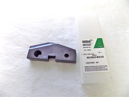 Widia Metcut Spade Blade Insert 3" TiAN144º Cobalt T15 0.4380" Thickness 2759751