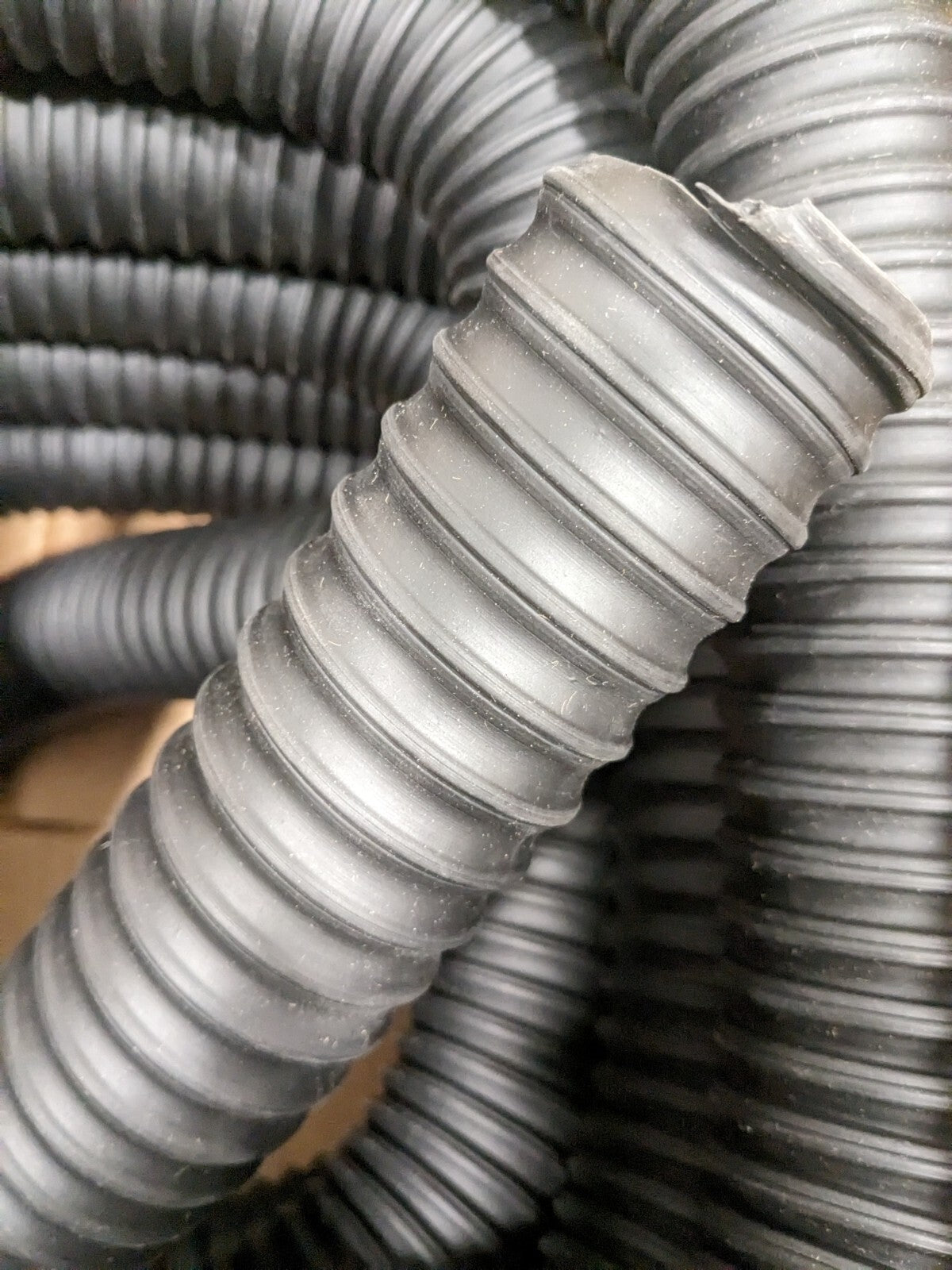 HI-TECH DURAVENT Blower Duct Hose: Rubber, 2" ID, 15 psi 25' L 200102001025