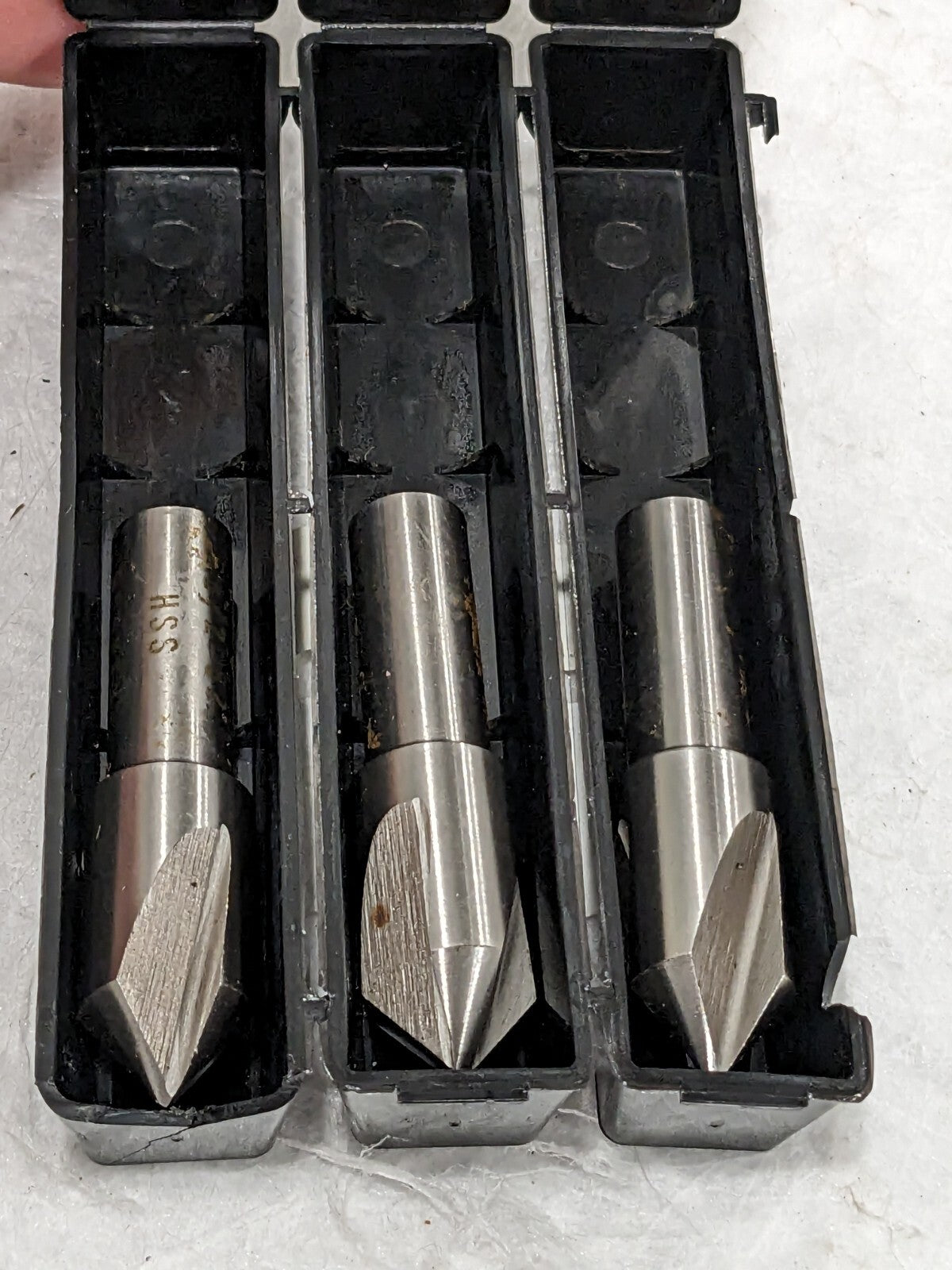 Interstate Countersink: 1/2" Head Dia, 82 ° Included Angle, 3 FL Qty 3 02131324