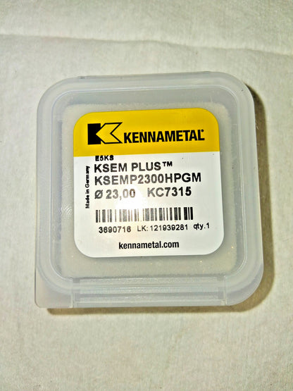 Kennametal Replaceable Carbide Drill Tip KSEMP2300HPGM KC7315 3690716
