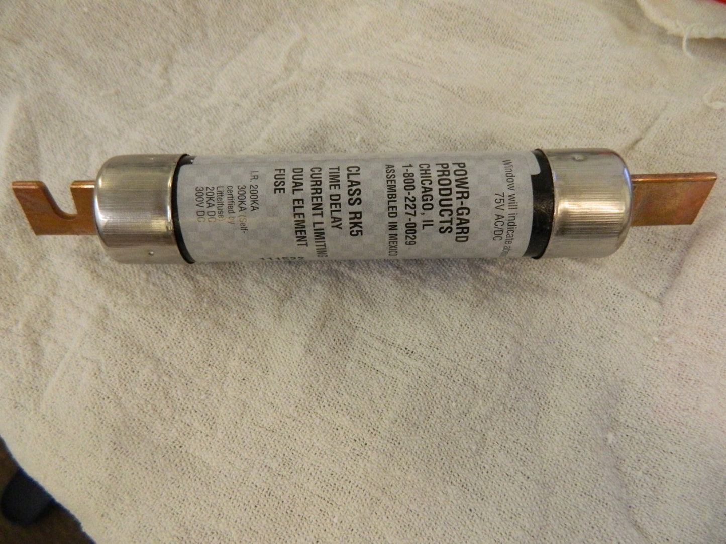 Cartridge Time Delay Fuse: RK5, 90 A BD--29532-ID