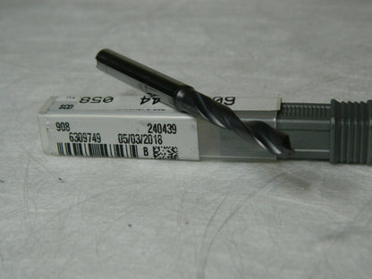 Iscar Solid Carbide Screw Machine Drill Bit 0.213" Spiral Flute 5530760