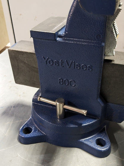 Yost Heavy Duty Tradesman Bench Vise w/ Swivel Base and Pipe Jaws 56399