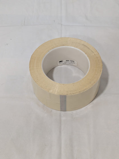 3M High Temperature Nylon Film Tape 2" X 72 Yds, 855, White 7000048412