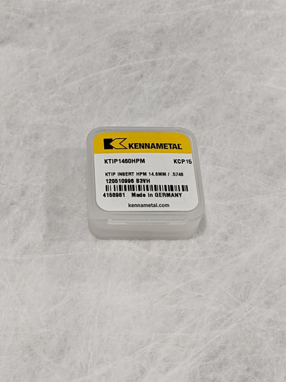 Kennametal Replaceable Drill Tip: KTIP1460HPM KCP15 4158981