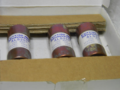 Ferraz Shamut Time Delay Ceramic Limiter Fuse 250A 125AC/DC Qty 3 ALS250