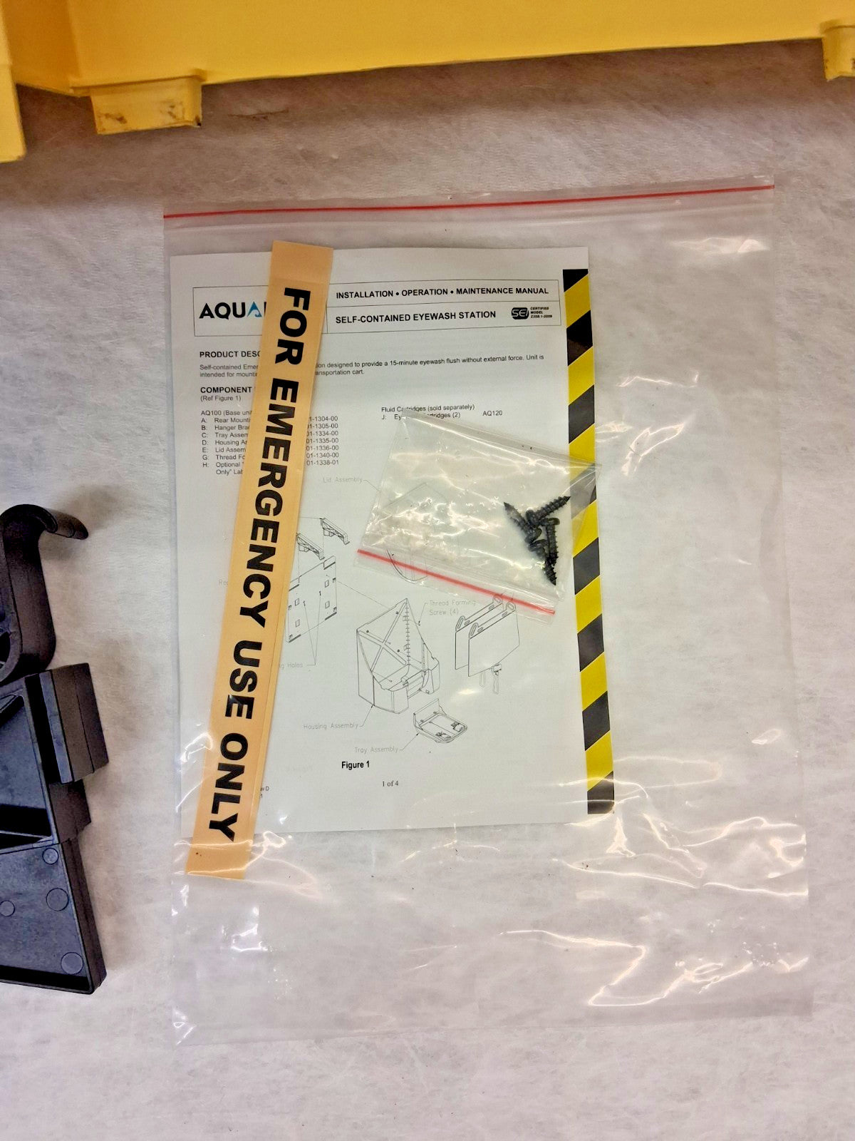 Aquarion Self-Contained Portable Eyewash Gravity Fed Sealed Cartridge AQ100